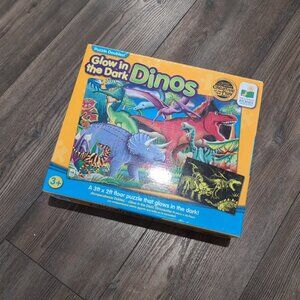 Glow In The Dark Puzzle Dinos 100 Pieces